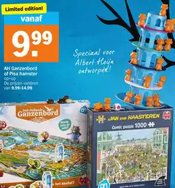 Albert Heijn AH Ganzenbord of Pisa hamster aanbieding