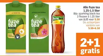 Albert Heijn Alle Fuze tea aanbieding