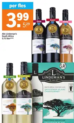 Albert Heijn Alle Lindeman's South Africa aanbieding