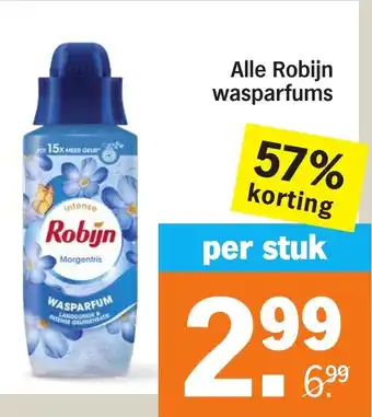 Albert Heijn Alle Robijn wasparfums aanbieding