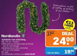 Albert Heijn Nordlandia Guirlande met verlichting aanbieding