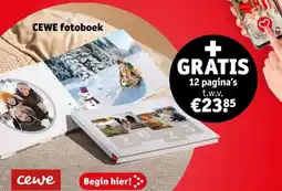 Kruidvat CEWE fotoboek aanbieding