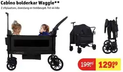 Kruidvat Cabino bolderkar Waggie aanbieding