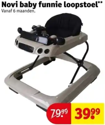 Kruidvat Novi baby funnie loopstoel aanbieding