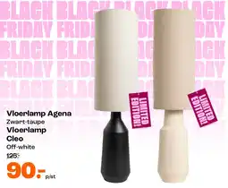 Kwantum Vloerlamp Agena of Vloerlamp Cleo aanbieding