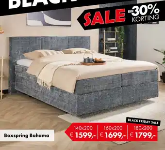 Woonsquare Boxspring Bahama aanbieding