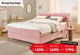 Woonsquare Boxspring Saga aanbieding
