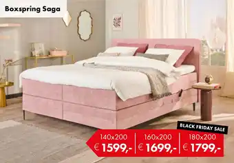 Woonsquare Boxspring Saga aanbieding