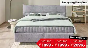 Woonsquare Boxspring Everglow aanbieding