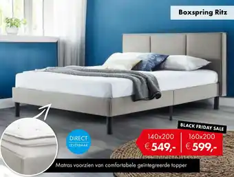 Woonsquare Boxspring Ritz aanbieding