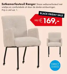 Woonsquare Eetkamerfauteuil Ranger aanbieding
