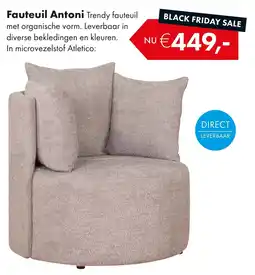 Woonsquare Fauteuil Antoni aanbieding