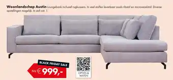 Woonsquare Woonlandschap Austin aanbieding