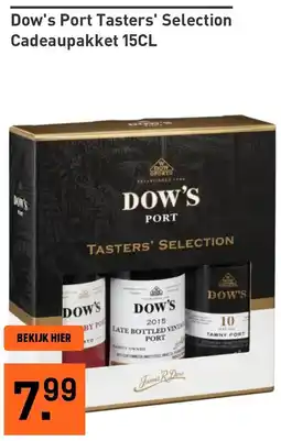 Gall & Gall Dow's Port Tasters' Selection Cadeaupakket aanbieding