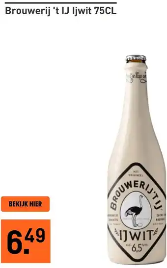 Gall & Gall Brouwerij 't IJ Ijwit aanbieding