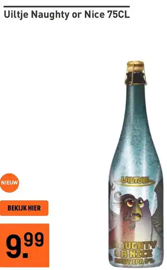 Gall & Gall Uiltje Naughty or Nice aanbieding