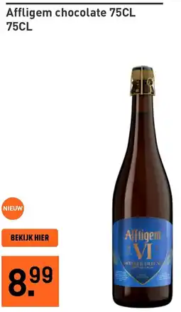 Gall & Gall Affligem chocolate aanbieding