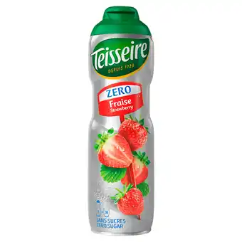 PLUS Teisseire Siroop aardbei zero aanbieding