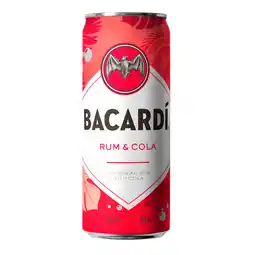 PLUS Bacardi Rum cola aanbieding