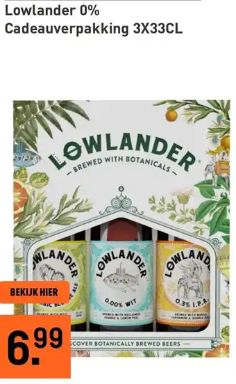 Gall & Gall Lowlander 0% Cadeauverpakking aanbieding