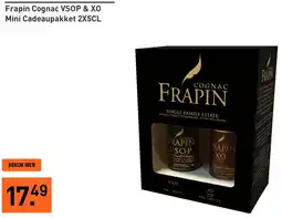 Gall & Gall Frapin Cognac VSOP & XO Mini Cadeaupakket aanbieding