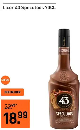 Gall & Gall Licor 43 Speculoos aanbieding