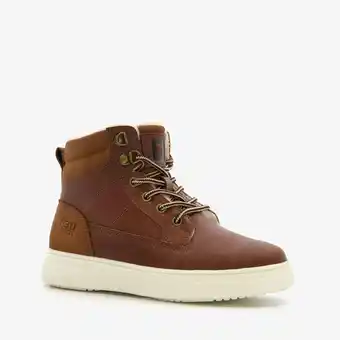 Scapino Blue Box gevoerde jongens veterboots bruin aanbieding
