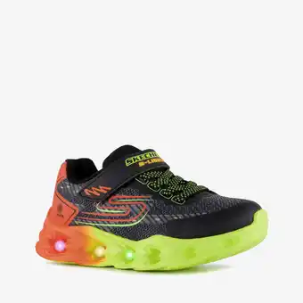 Scapino Skechers S-Lights Vortex 2.0 – Quantroid jongens sneakers zwart aanbieding