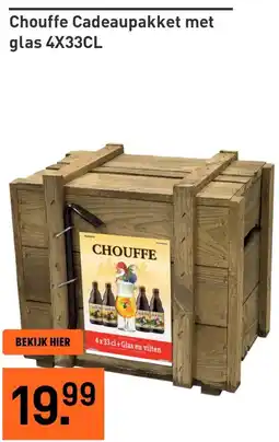 Gall & Gall Chouffe Cadeaupakket met glas aanbieding