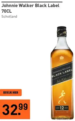 Gall & Gall Johnnie Walker Black Label aanbieding