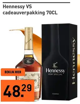 Gall & Gall Hennessy VS cadeauverpakking aanbieding