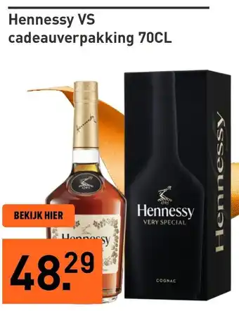 Gall & Gall Hennessy VS cadeauverpakking aanbieding