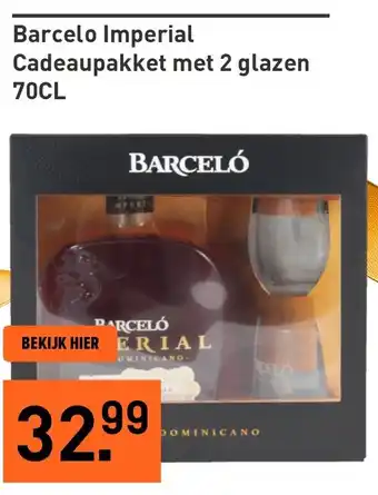 Gall & Gall Barcelo Imperial Cadeaupakket met 2 glazen aanbieding