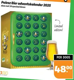 Poiesz Poiesz Bier adventskalender 2025 aanbieding