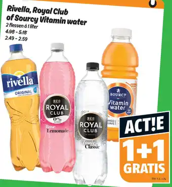 Poiesz Rivella, Royal Club of Sourcy Vitamin water aanbieding