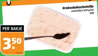 Poiesz Krabsaladeschoteltje aanbieding