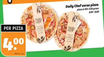 Poiesz Daily Chef verse pizza aanbieding