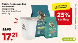 Pets Place Ruddle hondenvoeding aanbieding