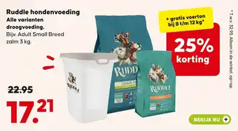 Pets Place Ruddle hondenvoeding aanbieding