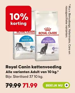 Pets Place Royal Canin kattenvoeding aanbieding