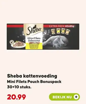 Pets Place Sheba kattenvoeding aanbieding