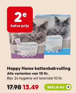 Pets Place Happy Home kattenbakvulling aanbieding