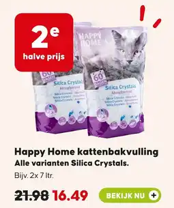 Pets Place Happy Home kattenbakvulling aanbieding
