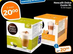 Trekpleister Nescafé Dolce Gusto XL aanbieding