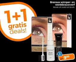 Trekpleister Bransus Wimper en Wenkbrauwverf aanbieding
