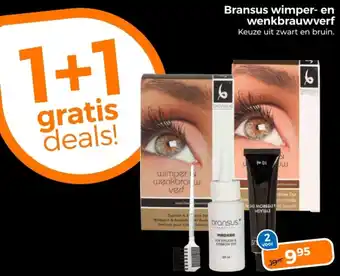 Trekpleister Bransus Wimper en Wenkbrauwverf aanbieding