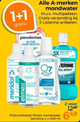 Trekpleister Alle A-merken Mondwater aanbieding