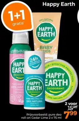 Trekpleister Happy Earth aanbieding