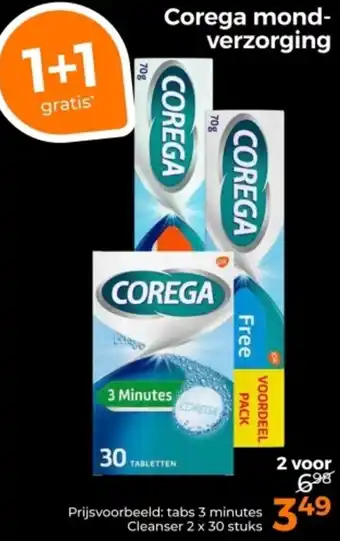 Trekpleister Corega Mondverzorging aanbieding