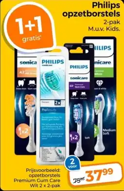 Trekpleister Philips Opzetborstels aanbieding
